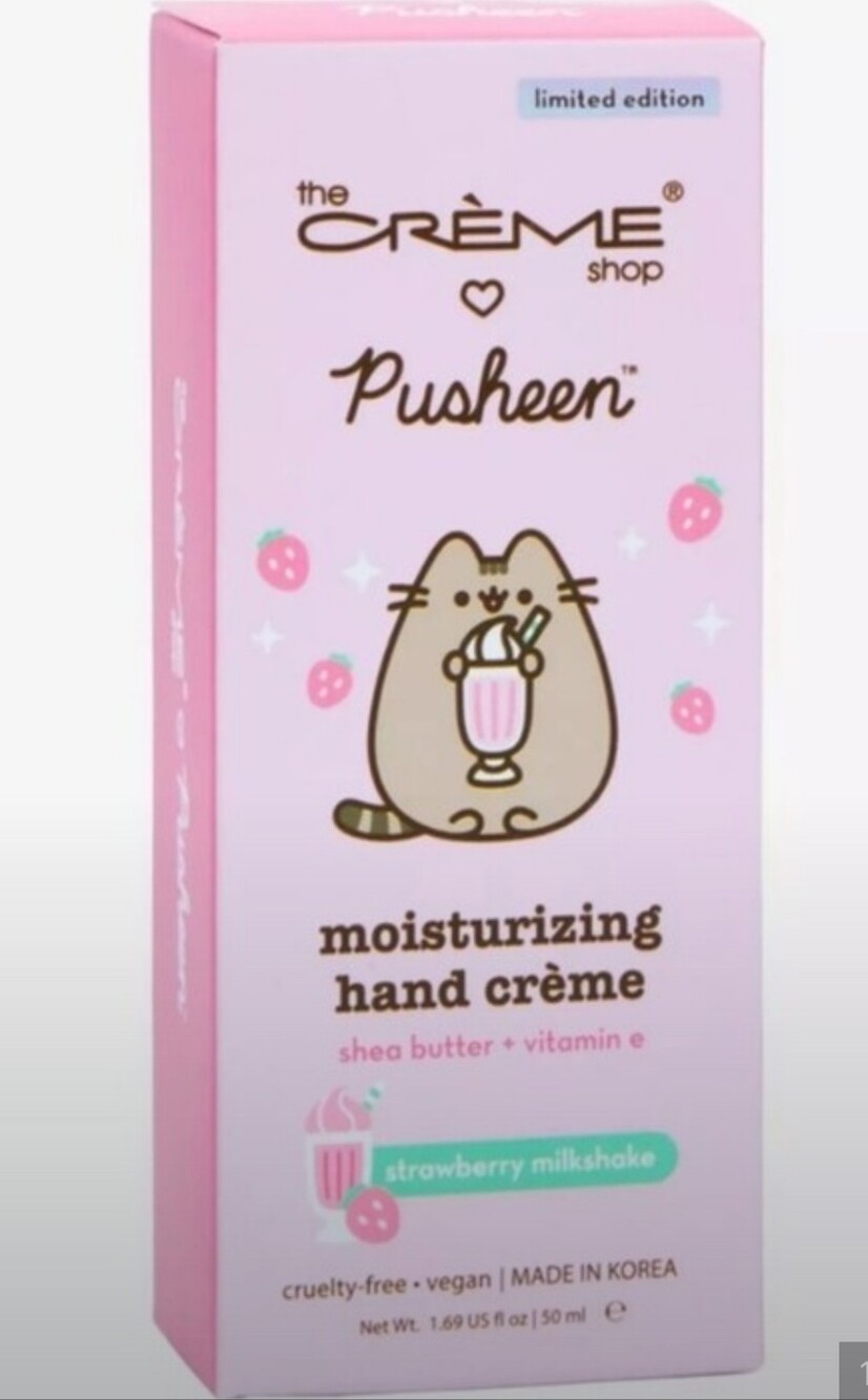The Creme Shop Pusheen Strawberry Milkshake Moisturizing BUNDLE 5 ASH
